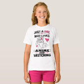 T-shirt Animation et Sketching (Devant entier)