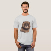 T-shirt Animau de vison (Devant entier)