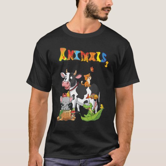 T-shirt Animaux 3 (Devant)