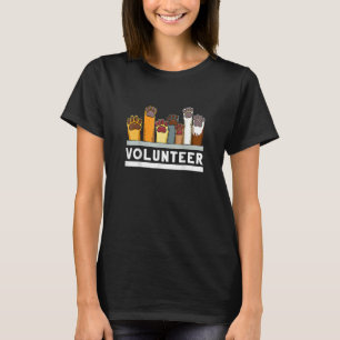 T-shirt Animaux Abris Volontaire Chien Chat Secourt Soutie