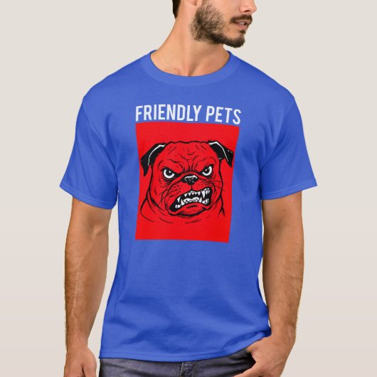 T-shirt Animaux Amicaux (Devant)