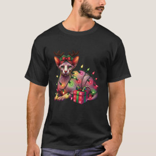 T-shirt Animaux Amoureux des animaux Cute Sphynx chat Rein