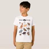 T-shirt Animaux australiens Aussie Wildlife (Devant entier)