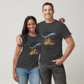 T-shirt animaux avec nous pas pour nous rétro (Unisexe)