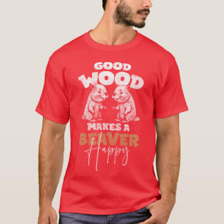 T-shirt Animaux constructeurs de barrages de rongeurs Étan