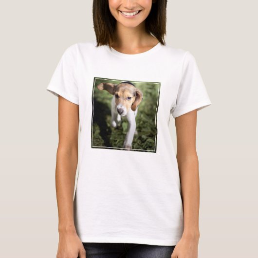 T-shirt Animaux de bébés cutest | Chiot Beagle (Devant)