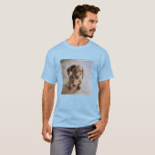 T-shirt Animaux de bébés cutest | Chiot Brown (Devant entier)