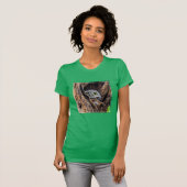 T-shirt Animaux de bébés cutest | Chouette tachetée (Devant entier)