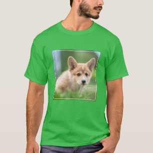 T-shirt Animaux de bébés cutest Corgi Puppy dans le tria