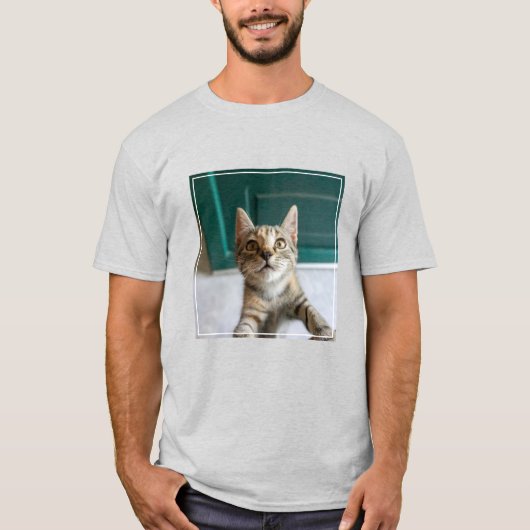 T-shirt Animaux de bébés cutest | Cute Tabby Kitten (Devant)