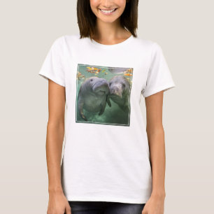 T-shirt Animaux de bébés cutest Deux Manatees