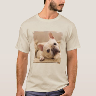T-shirt Animaux de bébés cutest French Bulldog Head Tilt