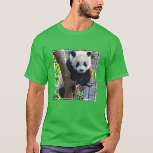 T-shirt Animaux de bébés cutest | Géant Panda Cub (Devant)