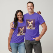 T-shirt Animaux de bébés cutest | Halloween Corgi (Unisexe)