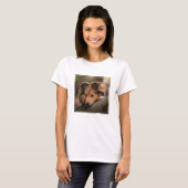 T-shirt Animaux de bébés cutest | Shetland Sheepdog Puppy (Devant entier)