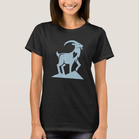T-shirt Animaux de chèvre Chèvre Lady Rancher Agriculture (Devant)