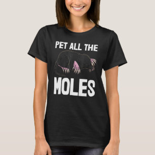 T-shirt Animaux de compagnie All Mole Femmes mignonne Peti