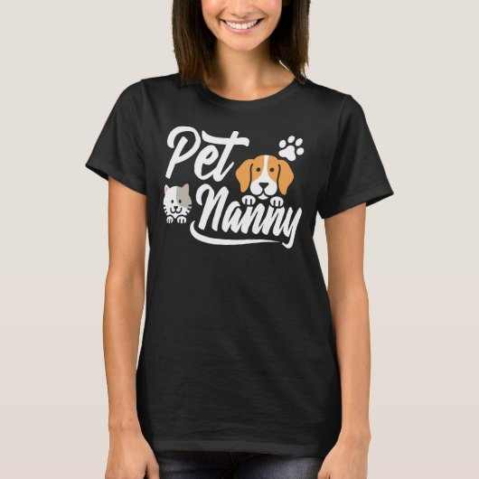 T-shirt Animaux de compagnie assis Watcher Animaux de comp (Devant)