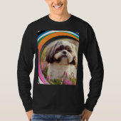 T-shirt Animaux De Compagnie Chien Chien Chien Chien Tzu S (Devant)