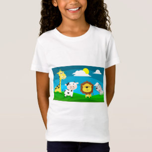 T-Shirt Animaux de dessin animé