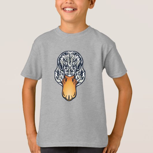 T-shirt Animaux de ferme amis Canard canard (Devant)