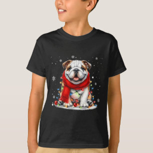 T-shirt Animaux de ferme Carlin chien vêtements de Noël Py