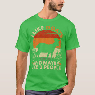 T-shirt Animaux de ferme Chèvre amusante