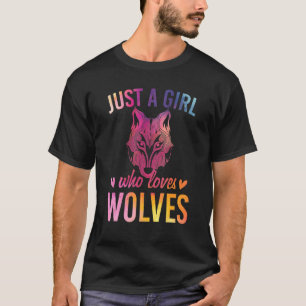T-shirt Animaux de forêt Predator Girls Femme Wolf