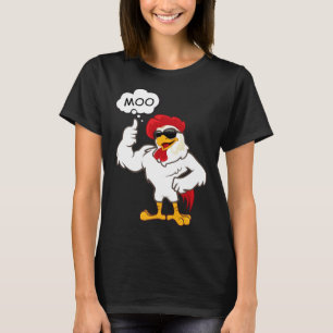 T-shirt Animaux de la ferme vachepoulet Meuh Poulet
