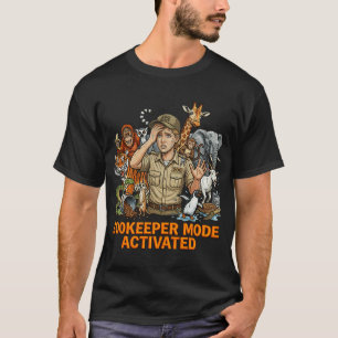 T-shirt Animaux de la forêt de bois décorative nature