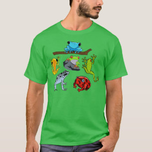 T-shirt Animaux de la forêt tropicale Collection Amphibien