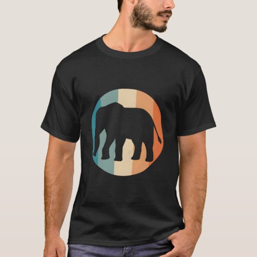 T-shirt Animaux de la jungle Faune Éléphants (Devant)