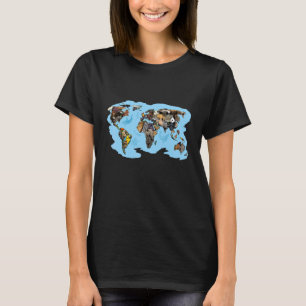 T-shirt Animaux de la mer mondiale Créature Marine Lif