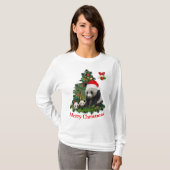 T-shirt animaux de Noël (Devant entier)