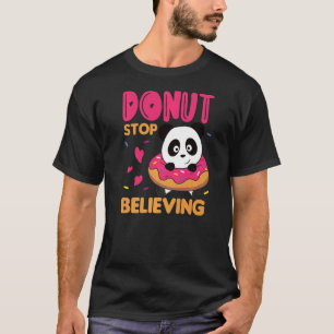 T-shirt Animaux De Panda Sucrés Dans Panda De Pâtisserie S