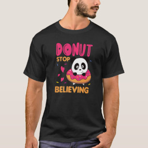 T-shirt Animaux De Panda Sucrés Dans Panda De Pâtisserie S