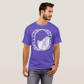 T-shirt Animaux de roue Hamster (Devant entier)