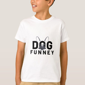 T-shirt animaux domestiques, chien fuuney, animaux domesti