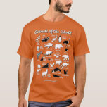 T-shirt Animaux du monde<br><div class="desc">Animaux du monde.Découvrez notre sélection de t-shirts Biology pour le meilleur en pièces uniques ou personnalisées,  faites à la main dans nos boutiques de vêtements.</div>