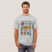 T-shirt Animaux En Australie (Devant entier)