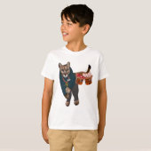 T-shirt Animaux en tant que gardiens de table (Devant entier)
