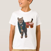 T-shirt Animaux en tant que gardiens de table (Devant)