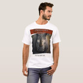 T-shirt Animaux en voie de disparition - Javan Rhino (Devant entier)