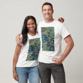 T-shirt Animaux et fleurs, forêt, William Morris (Unisexe)