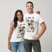 T-shirt Animaux Félins (Unisexe)