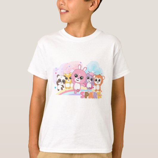 T-shirt Animaux Frienz Bright and Fun (Devant)