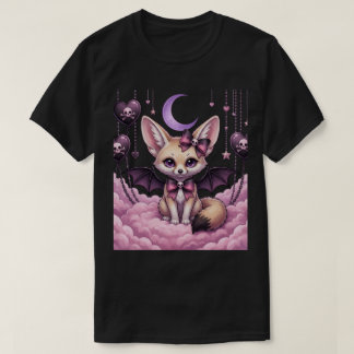 T-shirt Animaux gothiques Kawaii Pastel Sombre Art Mignon