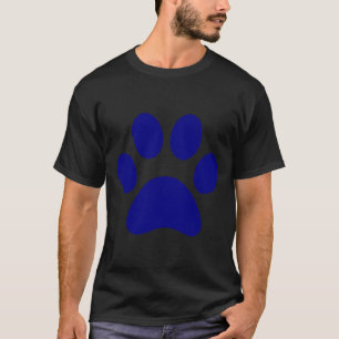 T-shirt animaux imprimés bleus