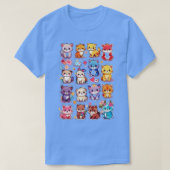 T-shirt animaux mignons (Design devant)