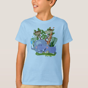 T-shirt Animaux mignons de safari